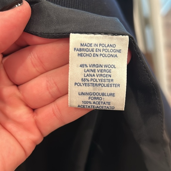 French connection wool coat . Military style. - Picture 5 of 5